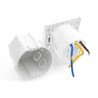 Coolseer COL-WS02WE - intelligent WiFi + 2x USB flush mounted socket - zdjęcie 3