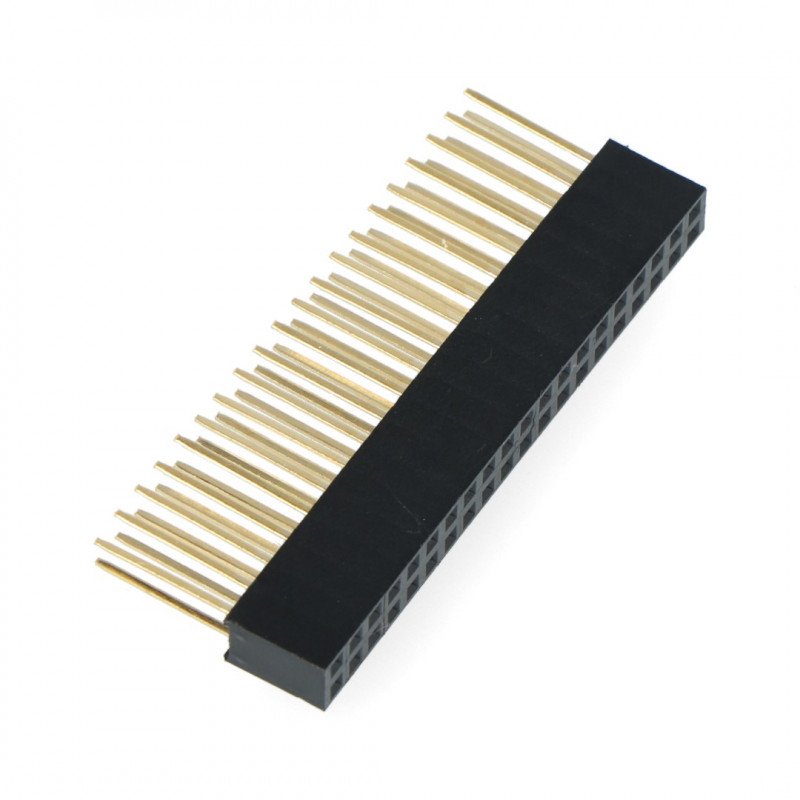 20x 4 Pin 2.54MM Female Stackable Header Connector Socket For Arduino Shield LE 