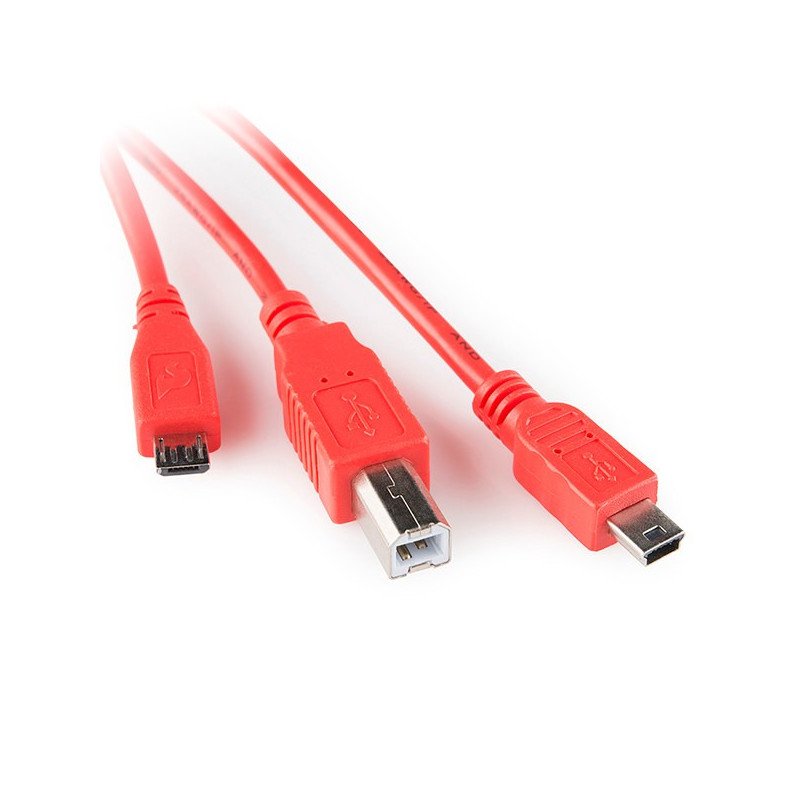 USB cable Cerberus 3in1 1,8m - SparkFun CAB-12016