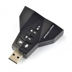Music Card USB 7.1 - Raspberry Pi 3/2/B+