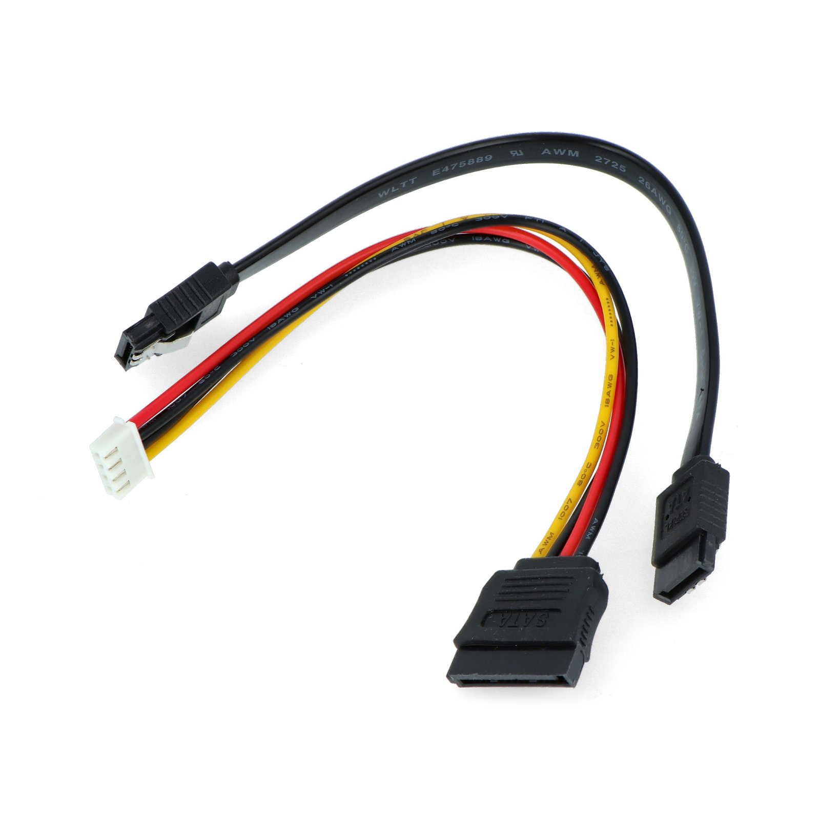 SATA cable and power cord for Odroid H2