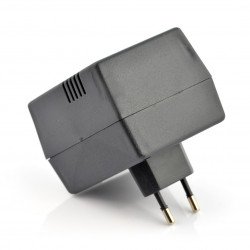 Plastic box Kradex Z21 - 55x64x82mm - black