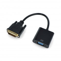 Converter - adapter with VGA cable - DVI 24 + 1 pin 15cm