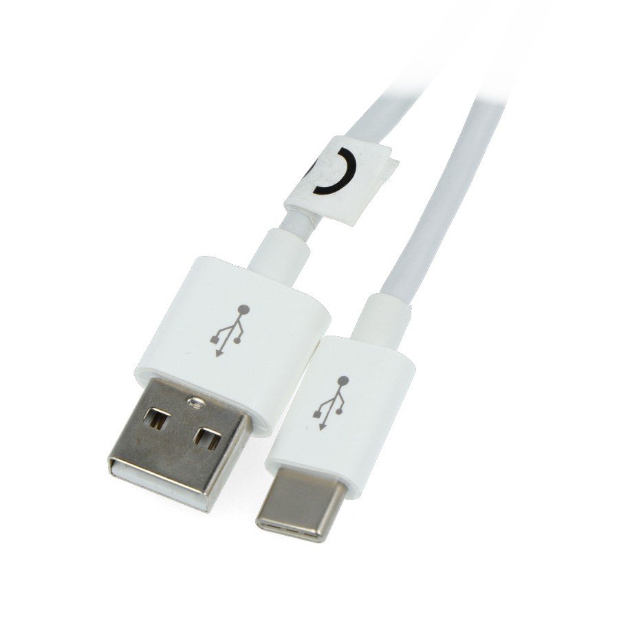 Cable TRACER USB A - USB C 2.0 white - 1m