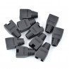 RJ45 8P8C case - black - 10pcs. RJ45 8P8C case - black - 10pcs. - zdjęcie 1
