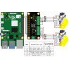 DFRobot DC Motor Driver HAT V1.0 - dual channel 12V/1.2A motor controller - cap for Raspberry Pi - zdjęcie 5