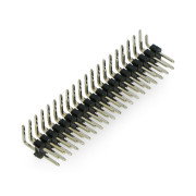2x20 goldpin 2x20 angular raster 2.54mm