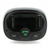 FM Baseus CCTM-01 Bluetooth car transmitter with charger function - black - zdjęcie 3