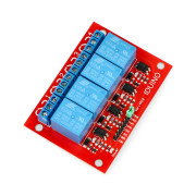 Iduino4 channel relay module - 10A/240VAC contacts - 5V coil