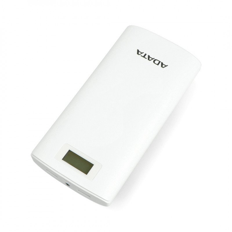 Mobile PowerBank Battery ADATA P20000D 20000 mAh - white