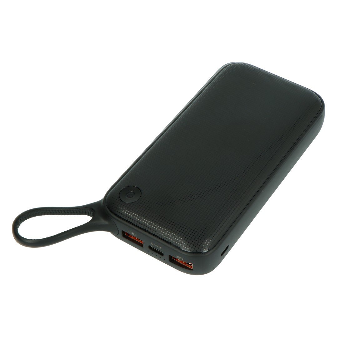 Mobile PowerBank Baseus 20000 mAh Type-C QC3.0 mobile battery - black