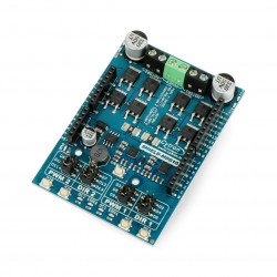 Cytron Shield-MDD10 - two-channel DC motor driver - 7V-30V/10A - Sh...