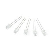 Buy LED 5mm orange clear - 5pcs