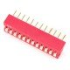 Switch DIP switch 12-point - red Switch DIP switch 12-point - red