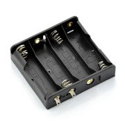 Basket for 4 AA (R6) type batteries without wires