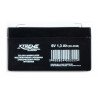 Gel rechargeable battery 6V 1.3Ah Xtreme - zdjęcie 2