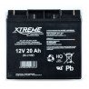 Gel rechargeable battery 12V 20Ah Xtreme - zdjęcie 2