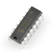 Buy Converter ADC MCP3008 - 10-bit 8-channel DIP