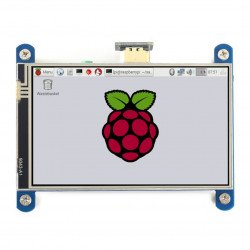 Resistive LCD IPS 4'' (H) 800x480px HDMI + GPIO touch screen for Raspberry Pi 4B/3B+/3B/Zero