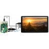 IPS 15.6'' capacitive LCD touch screen (H) 1920x1080px HDMI + USB for Raspberry Pi 4B/3B+/3B/Zero + enclosure - zdjęcie 5