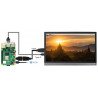 IPS 15.6'' 1920x1080px HDMI + USB C for Raspberry Pi 4B/3B+/3B/Zero + housing + battery - zdjęcie 5