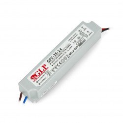 Power supply GLP GPV-35-24 for LED strip 24V/1,5A/36W - waterproof