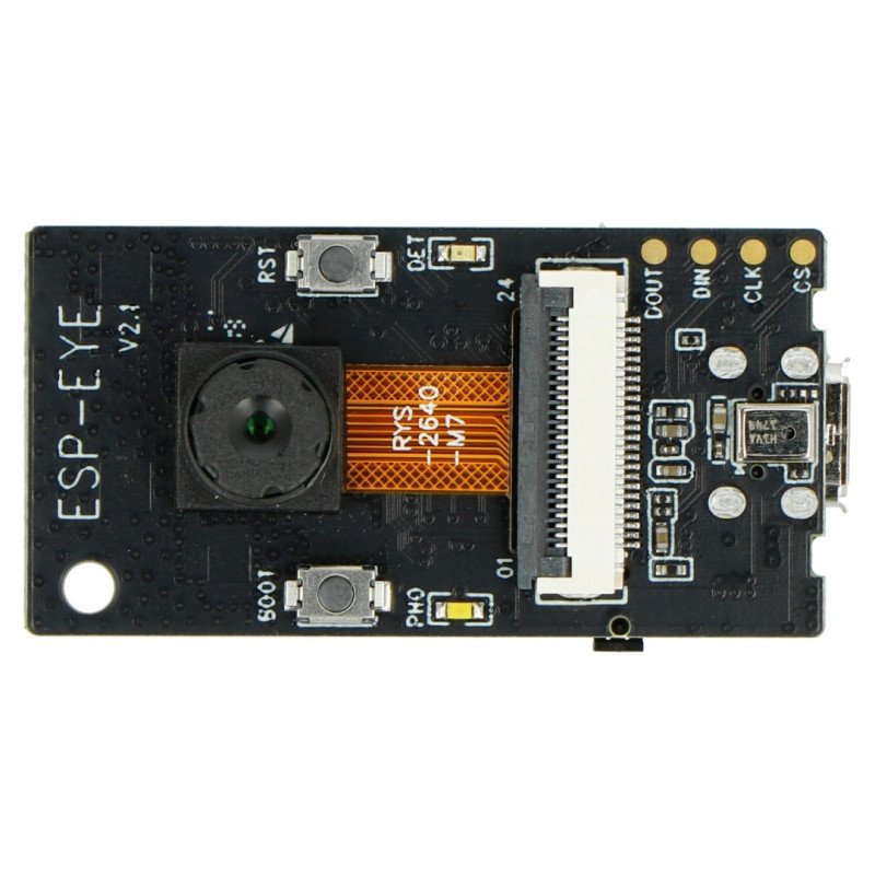 ESP-EYE - image and speech recognition - 2MPx, WiFi ESP32 camera