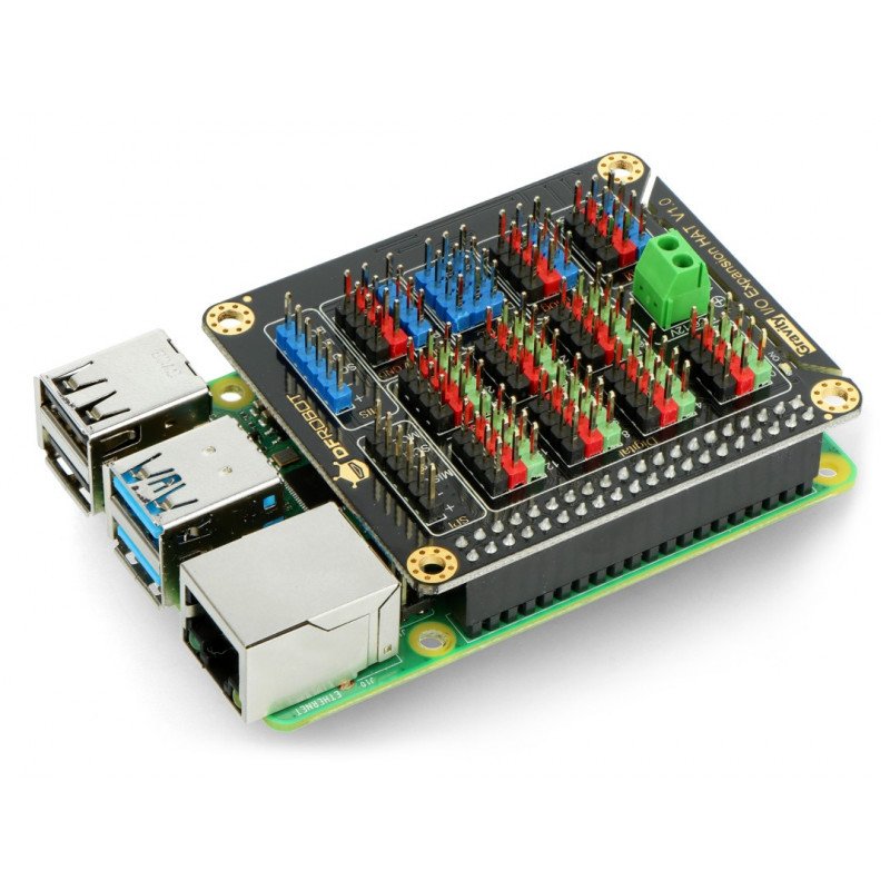 DFROBOT GPIO Triple Expansion Hat for Raspberry Pi