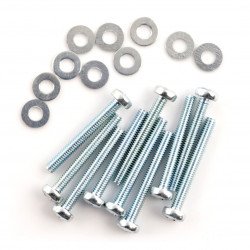 M2,5 PH Screws Length: 20mm with Washers - 10pcs.