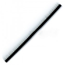 Precision single row 1x40 raster 2,54mm - female SIP40 Precision single row 1x40 raster 2,54mm - female SIP40