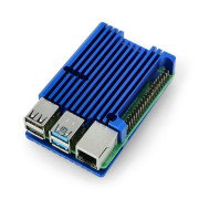 Case for Raspberry Pi 4B - aluminium - blue