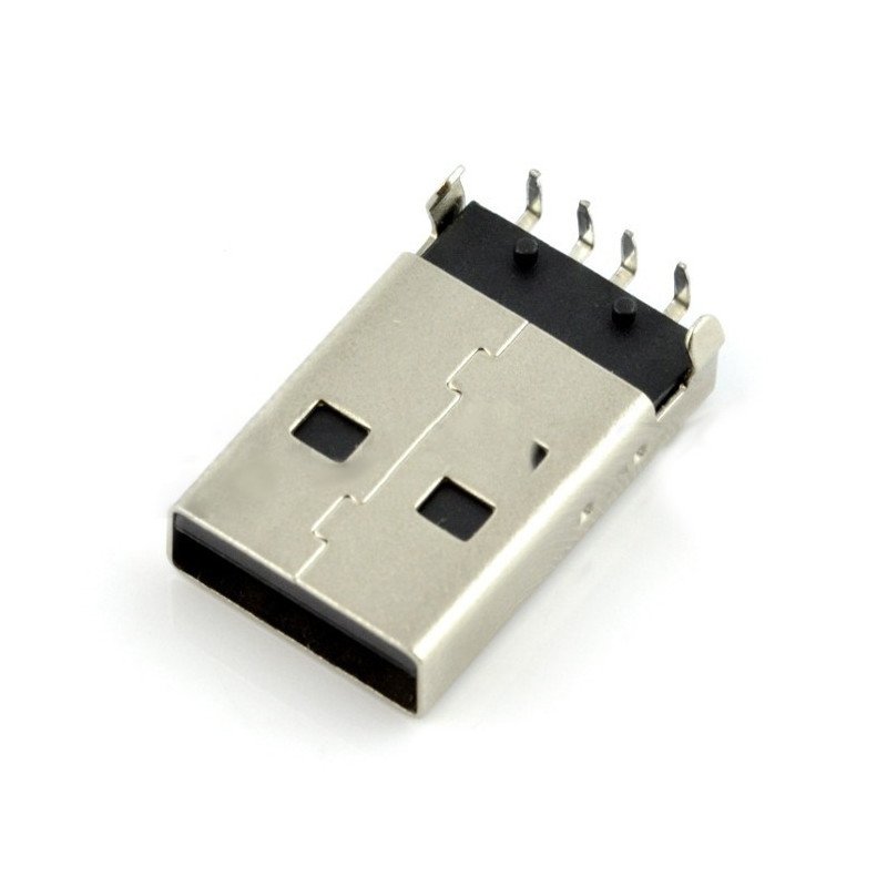 USB connector type A - for THT printing
