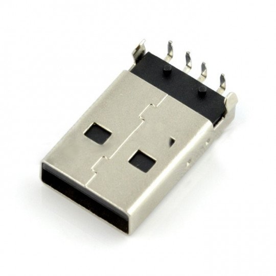 USB connector type A - for THT printing