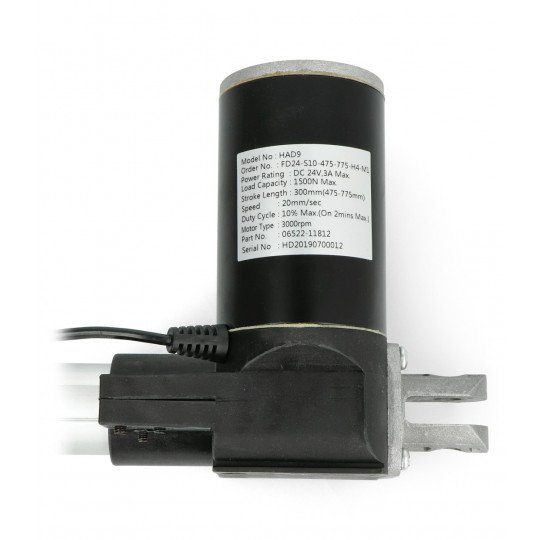 Linear Actuator Super Power Jack 1500N 20mm/s 24V Botland Robotic Shop