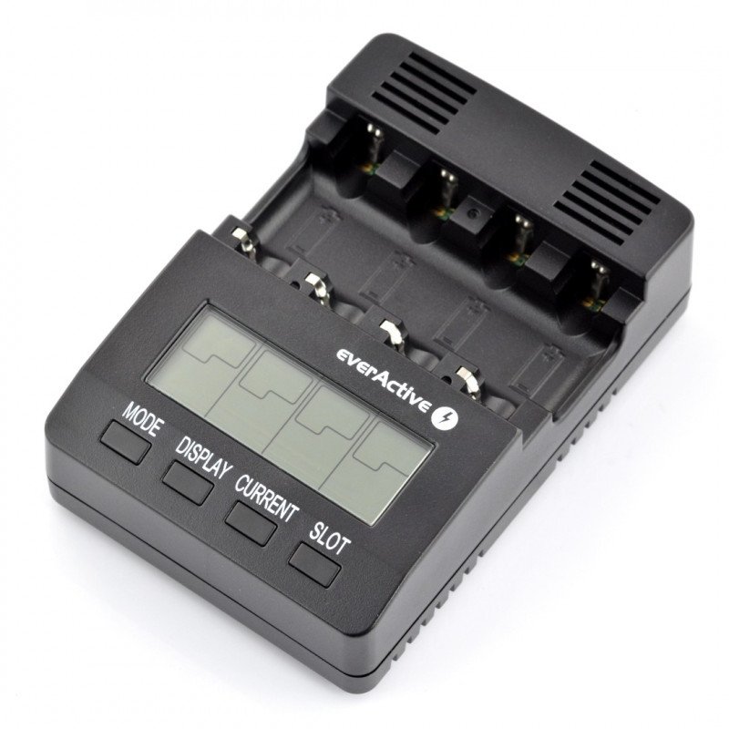 Battery charger everActive NC-3000 - AA, AAA, R14, R20