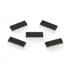 Analog multiplexer / demultiplexer 4052 - THT - 5pcs
