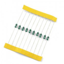 Inductor axial 10uH EMI/160 mA - 10pcs.