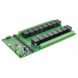 Numato Lab - 16-channel relay module 24V 7A/240V + 10 GPIO - USB