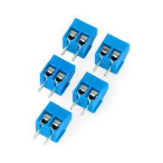 ARK connector raster 3,5mm 2 pin (+) - 5pcs