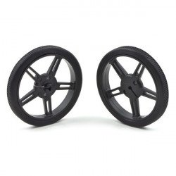 Pololu wheel 60x8mm black - pair