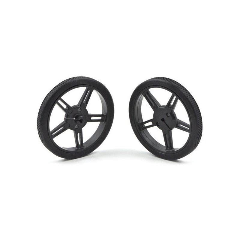 Pololu wheel 60x8mm black - pair
