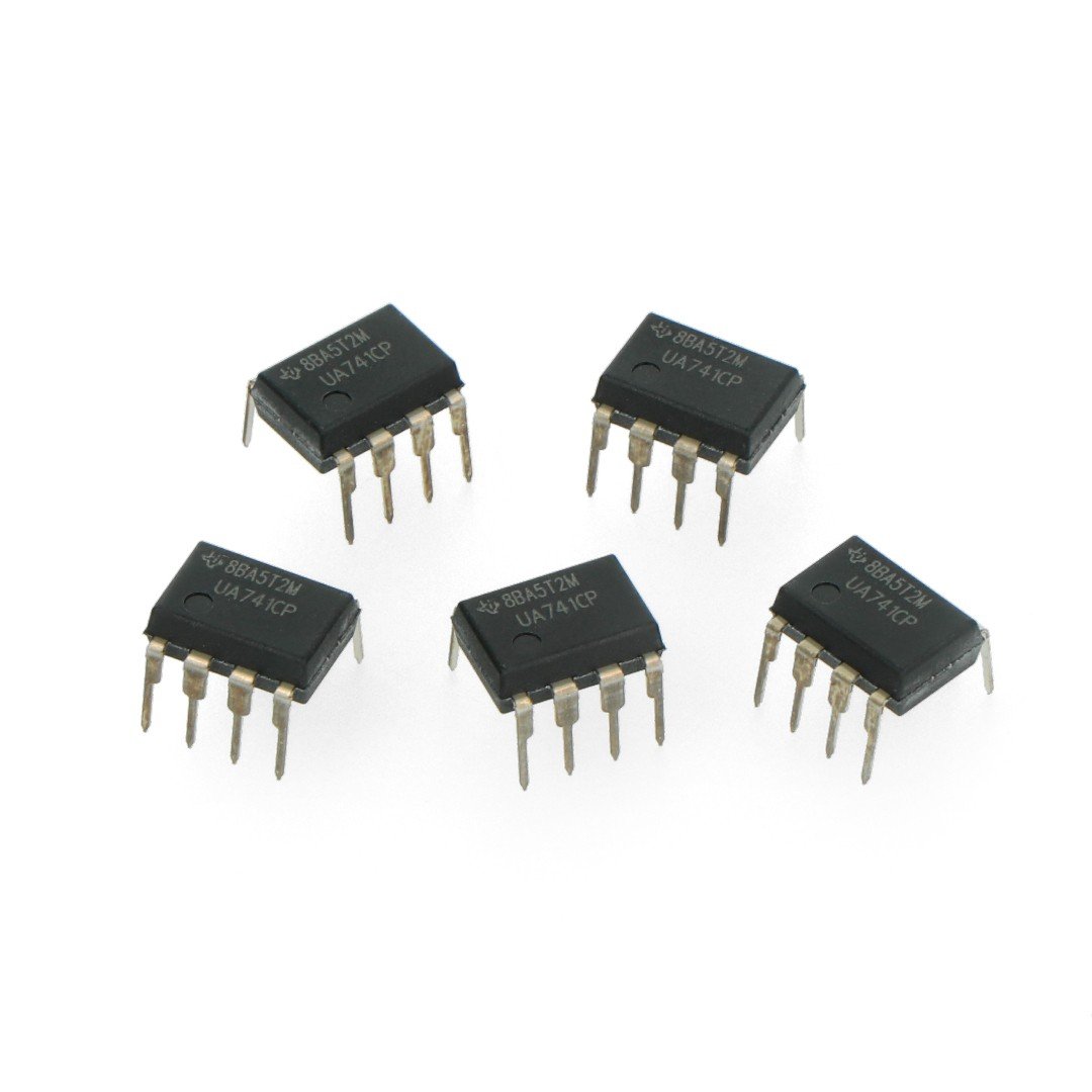 LM741C (UA741C) - Operational Amplifier - 5pcs