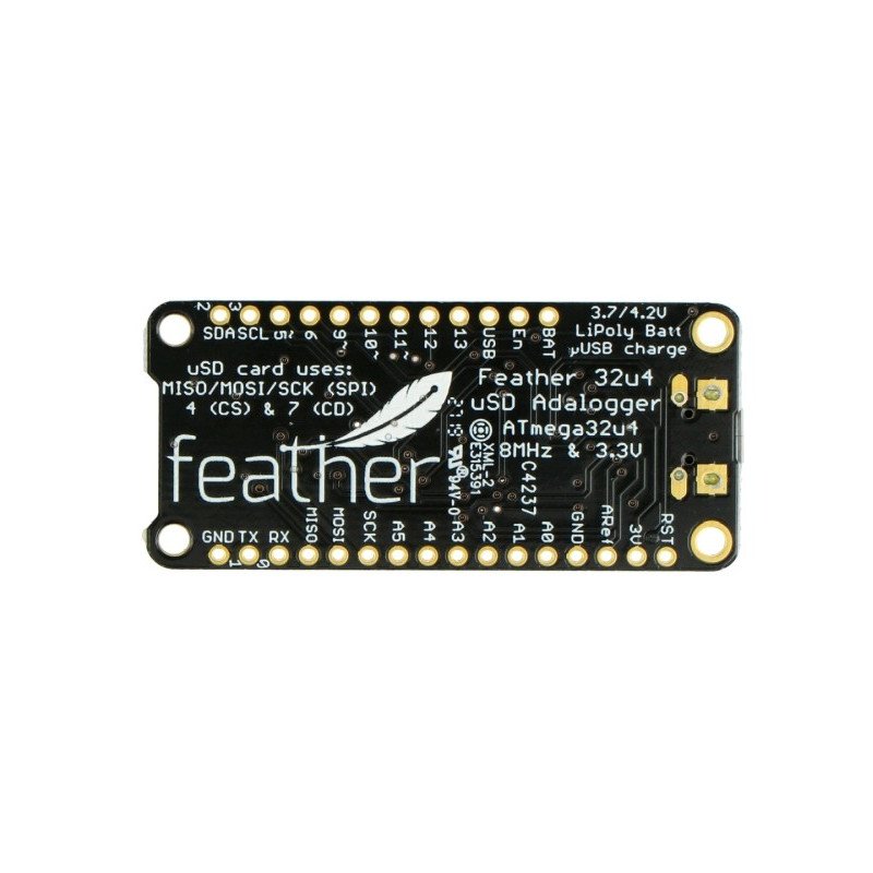 Feather Adalogger Adafruit 32u4 - Arduino-compatible