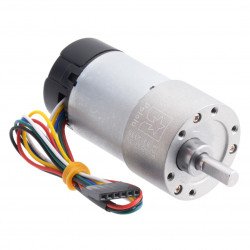 Geared motor 37Dx68L 30:1 12V 330RPM + CPR 64 encoder - Polol 4752