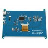 Touch screen - capacitive LCD TFT 7" 800x480px HDMI + USB for Raspberry Pi 4B/3B+/3B/2B/Zero - zdjęcie 3