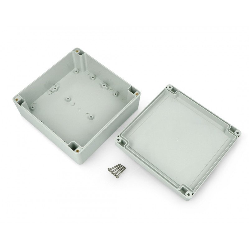 Kradex ZP150 plastic enclosure IP65 - 149x149x60mm - light grey