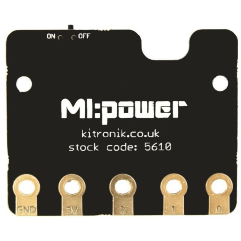 Kitronik MI:power - Power board for BBC micro:bit