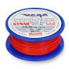 KYNAR Silver plated copper mounting cable - 0,25 mm/AWG 30 - red - 50m - zdjęcie 2
