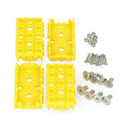 Grove - module cover 1x2 yellow - 4pcs.