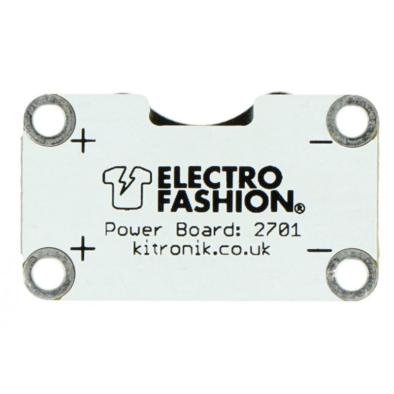 Kitronik Electro-Fashion - module with battery cage CR2032